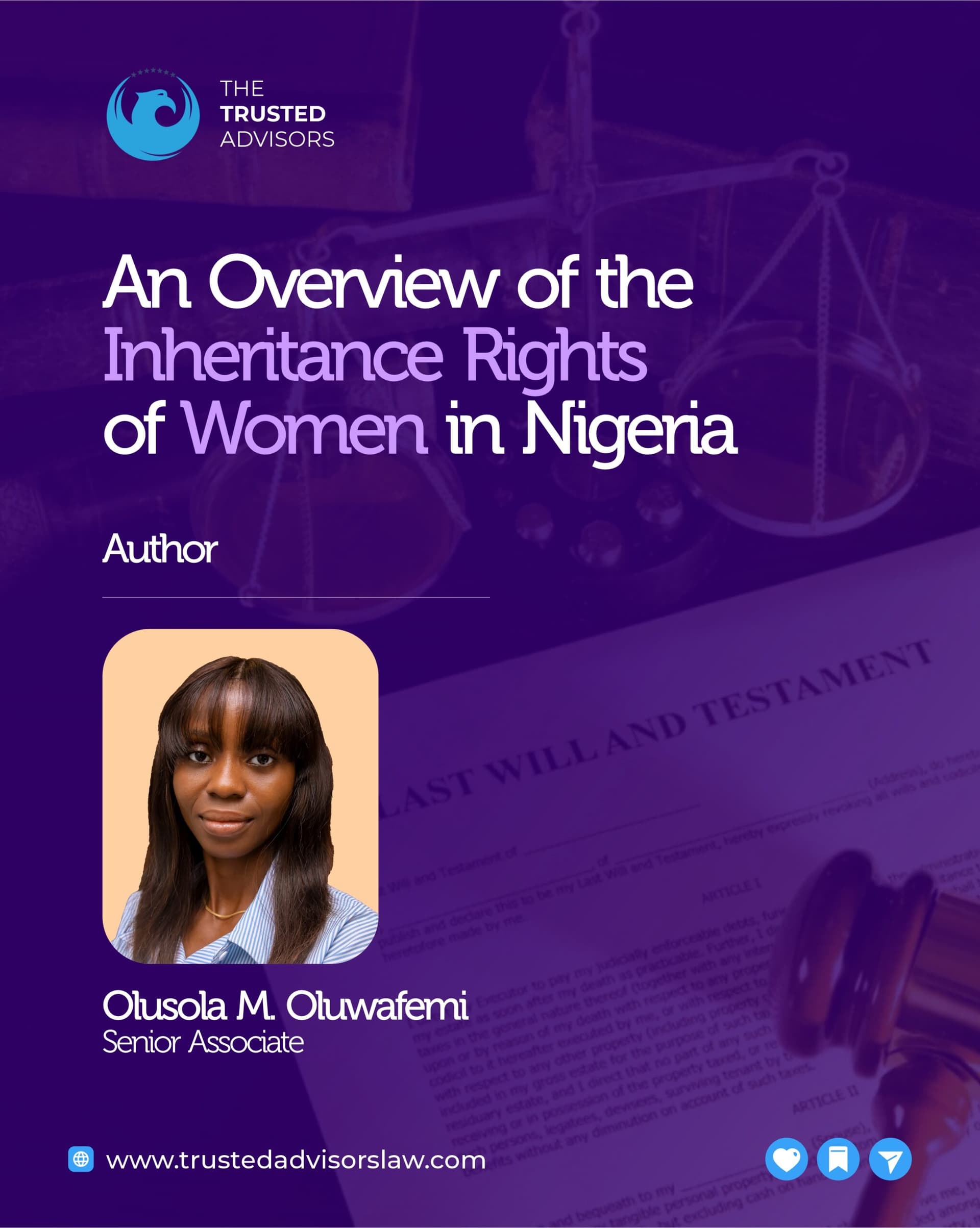 Inheritance Rights of Women in Nigeria | Legal Framework & Cultural Perspectives
